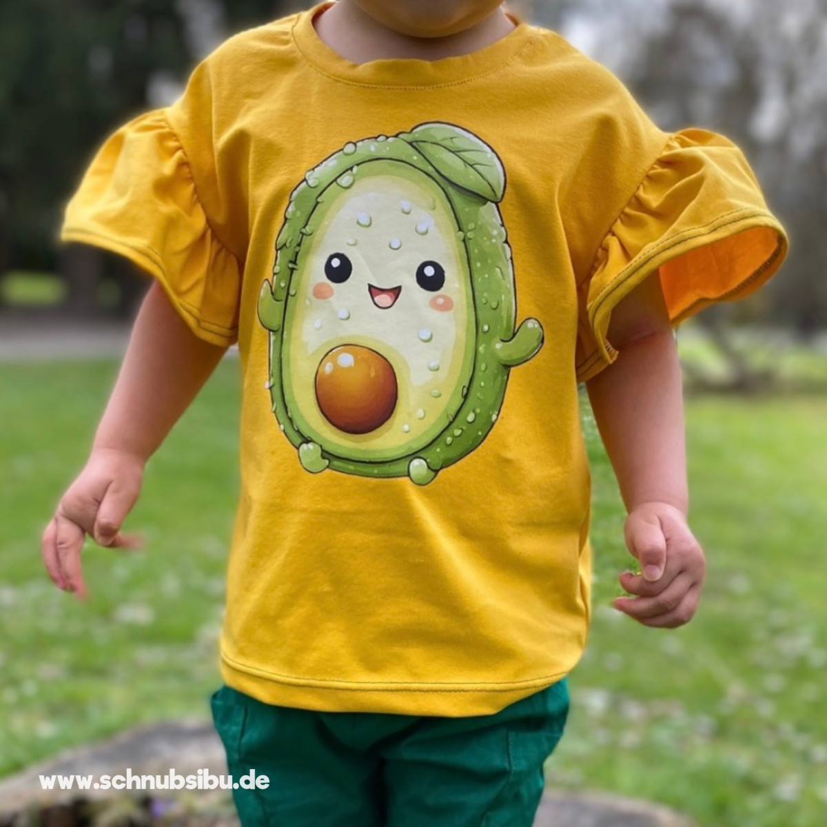Bügelbild Kleine Avocado
